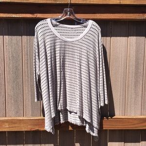 Hard Tail HOLEY JERSEY OVERSIZED RAGLAN T
